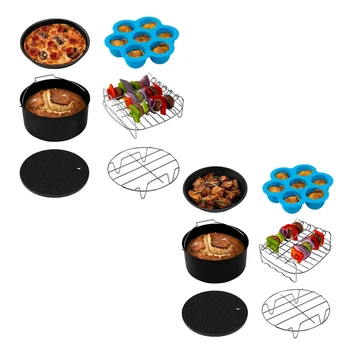 

Cake basket The Six-Piece Set of Air Fryer Accessories Is Suitable for Philps Air Fryer