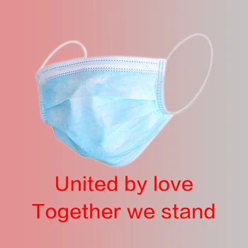 

Protective mask 3-Layer Non-woven Disposable Elastic Mouth Soft Breathable Face Mask Free Shipping