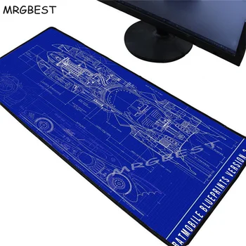 

MRGBEST Batman Speed Locking Edge Large Natural Rubber Gaming Keyboard Mouse Pad Waterproof Game Desk Mousepad for Dota LOL XXL