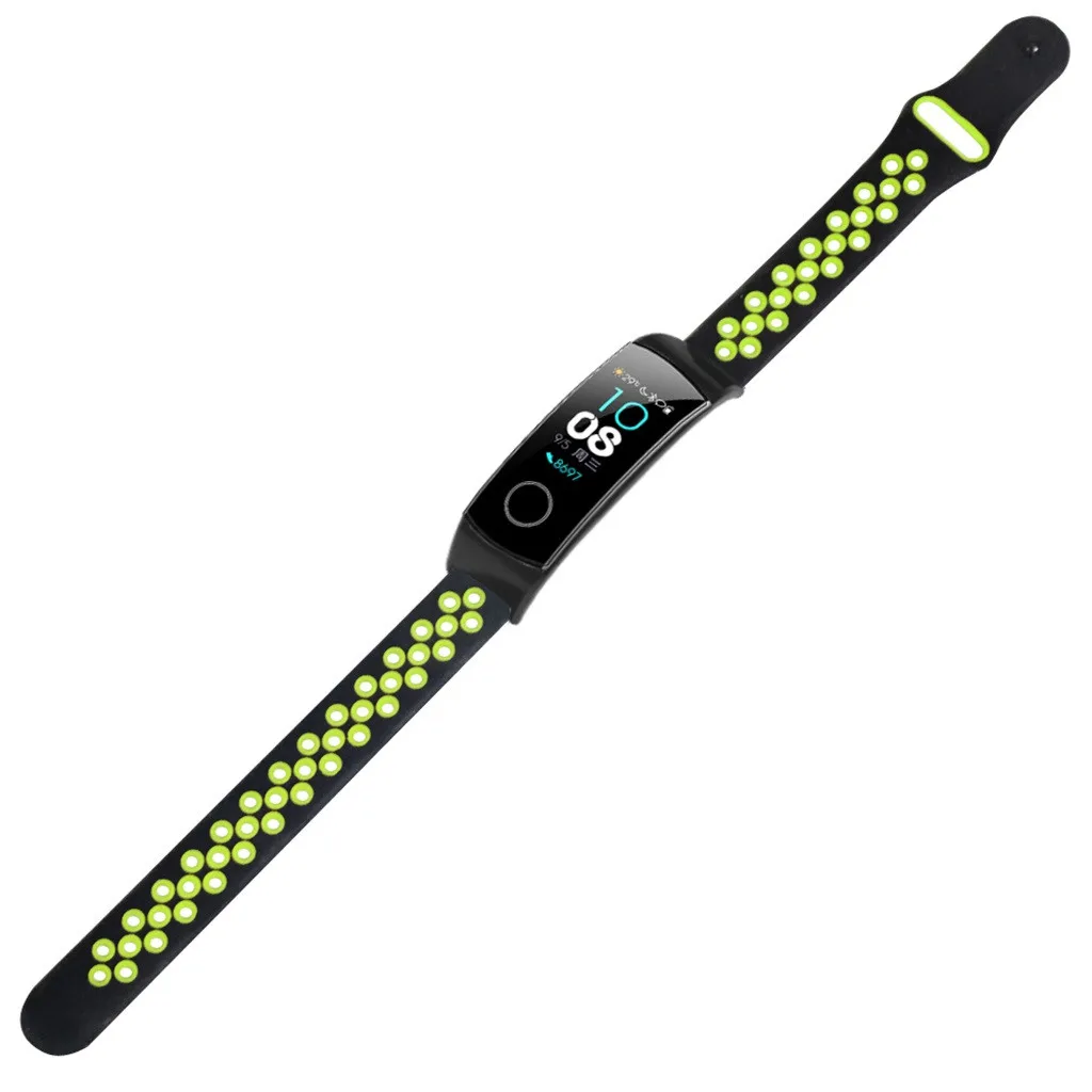 Ouhaobin ремешок для наручных часов для huawei Honor Band 5/4 сменный спортивный мягкий силиконовый ремешок для часов