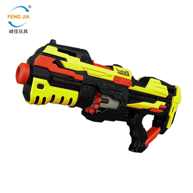 

Popular children's toy gun electric continuous shooting soft bullet gun FJ822 air soft gun rifle toys for children
