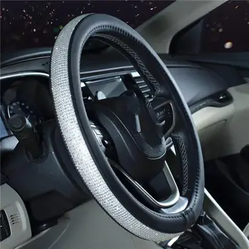 

Steering Wheel Set Car Handle Car Interior Decoration Supplies Rhinestone Steering Wheel Cover Medium Code