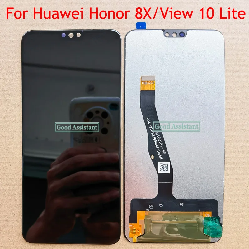 Оригинальный черный 6 5 дюймов для Huawei Honor 8X / вид 10 Lite JSN-L21 JSN-L22 ЖК-дисплей сенсорный