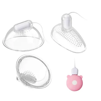 10 Frequency Breast Nipple Sucker Nipple Pussy Clitoris Massager 3 In 1 Pump Sex Stimulator Enlarger Vibration Toys For Women 5