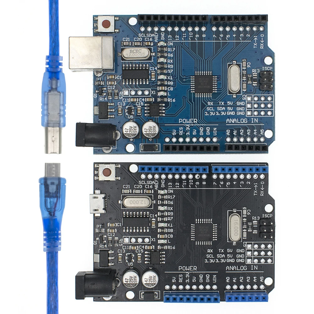 UNO R3 CH340G + MEGA328P SMD Chip 16Mhz dla arduino UNO R3 płyta rozwojowa kabel USB ATEGA328P jeden zestaw