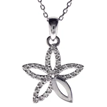 

Pendant in sterling silver of 925mls with zircons.