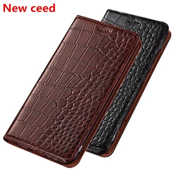 

Luxury genuine leather phone bag magnetic holder case card slot for Sony Xperia XZ2 Premium/Sony Xperia XZ Premiu flip cover