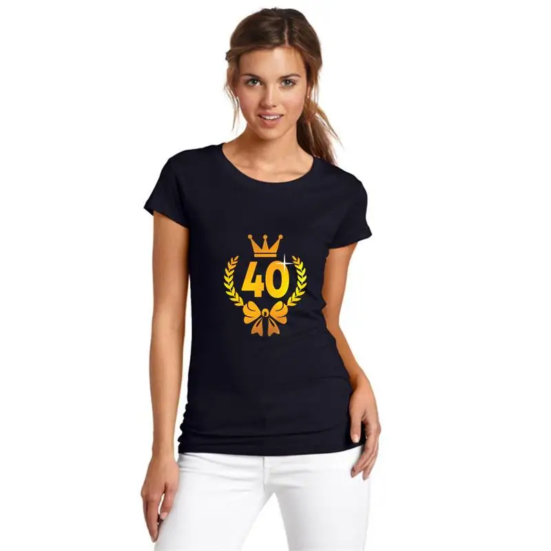 

personalized 40 Years Of Awesomeness! tshirt 3xl 4xl 65xl Humor stranger things summer women tshirts