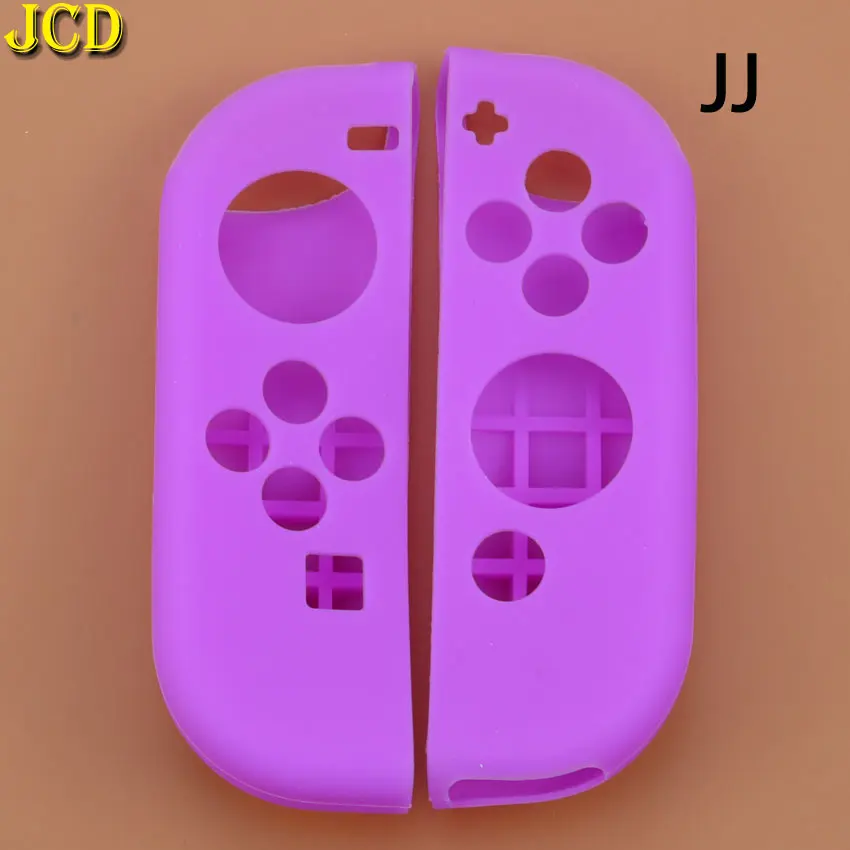 JCD 1 комплект мягкий чехол Защитный силиконовый чехол для nyd Switch Joy-Con корпус на замену для переключателя NS Joy Con контроллер - Цвет: JJ