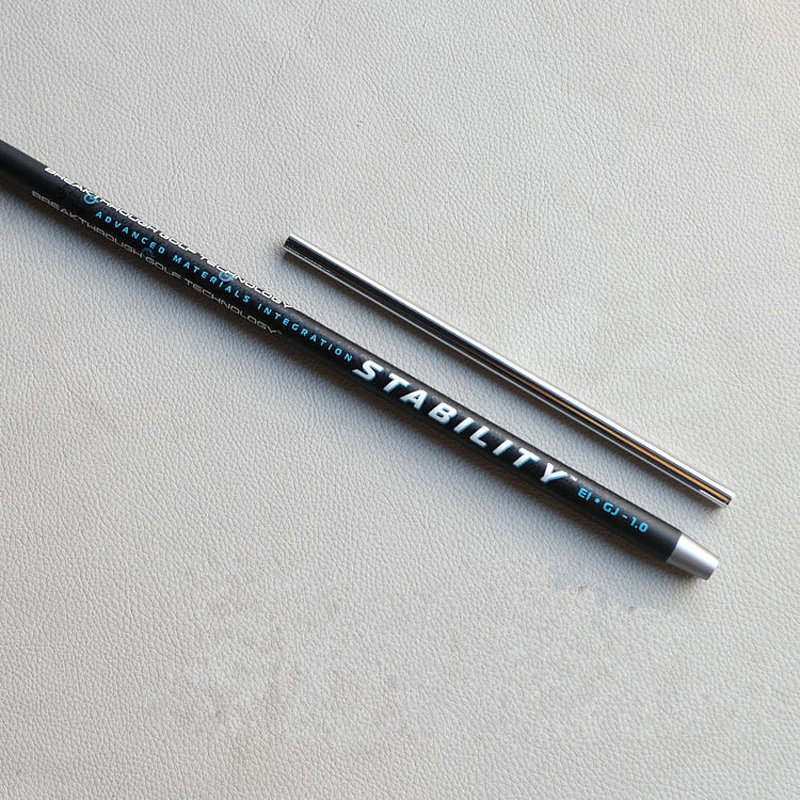 Гольф вал стабильность черный Паттер графитовый Вал углеродистая сталь