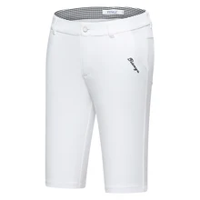 Женские шорты для гольфа, летние, средняя талия, мягкие, короткие штаны, для девушек, дышащие, высокая талия, одежда для гольфа, D0805