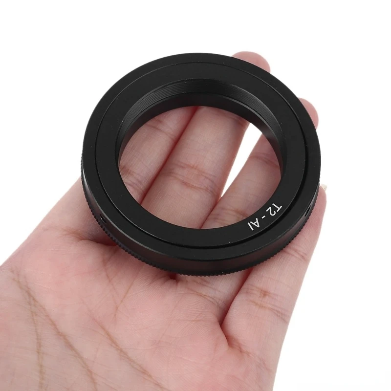 Adattatore Per Obiettivo In Metallo T2-Nikon T2-Ai Obiettivo T2 T Per Anello Adattatore Nikon Mount Per Fotocamera Reflex Dslr D50 D90 D5100 D7000 D3 