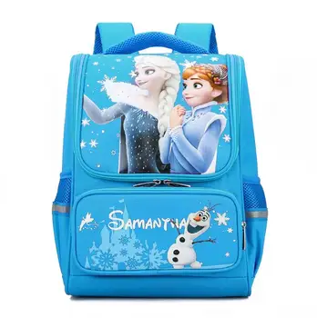 

Disney Frozen Princess Elsa School Bags Children Primary School Backpack Child Nylon Waterproof Children Schoolbag Bookbags