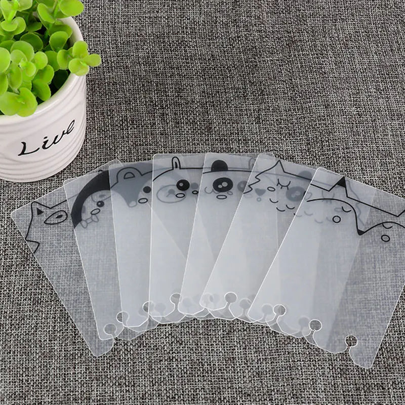 A6 7 Sheet/pack A5/A6 Separator Separation Binder Index Page for Loose Shell Notebook Dividers 3 Holes Office Supplies Stationery - Цвет: A6
