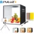 PULUZ 40cm Photo Studio Box Портативное Кольцо LED Photography Photo Lightbox Studio Shooting Tent Box Kit 12 Color Background Softbox
