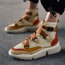 INS/Винтажные кроссовки для папы; хороший светильник Kanye West; дышащие мужские повседневные ботинки с пряжкой; zapatillas hombre; Тканевая обувь для тенниса; Masculino