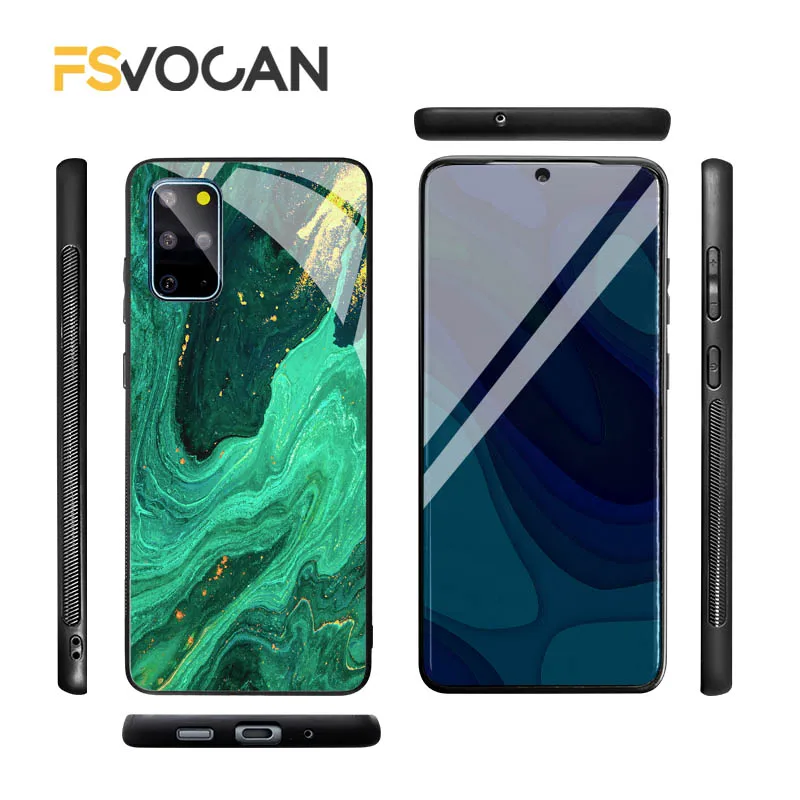 قاب لاکچری سامسونگ طرح سنگ یشم Jade Stone Case 21 H2779c11fe7964f54aba295d81d3a7103W