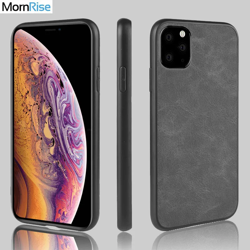 Новая модная задняя крышка из искусственной кожи для iPhone 11 Pro/11Pro Max/11 силиконовый
