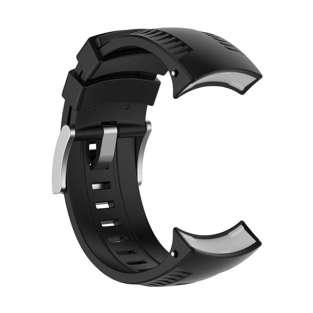 Black Умные часы сменный Браслет для часов Ремешок Браслет для Suunto 9 - Цвет: Black