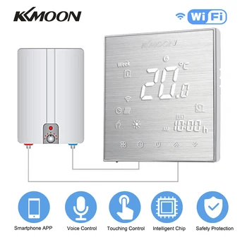 

WiFi smart Thermostat Temperature Controller for Water/Gas Boiler Heating Works with Alexa /Google Home / IFTTT AC 95-240V 5A