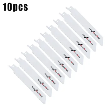 

10X Reciprocating Saw Blades Bi-Metal For SawZall Kit Wood Metal Cutting Tool