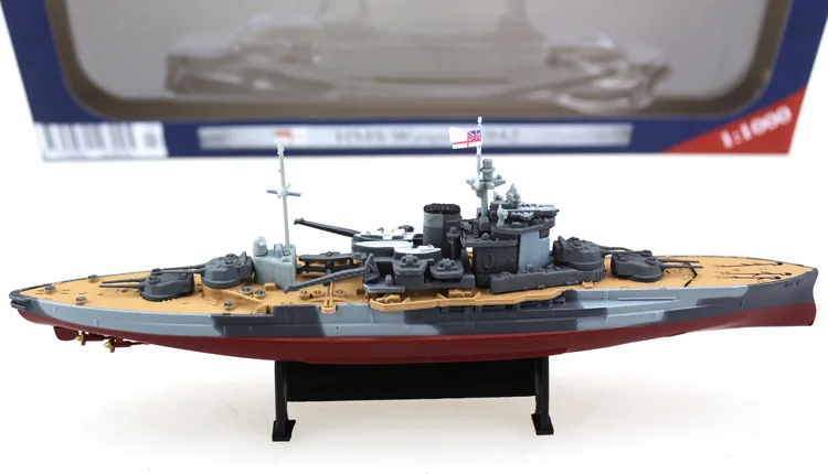 1: 1000 военные Утомленные линкор HMS Warspite сплав модели поставки товаров [10020 темно-синий Лидер продаж]