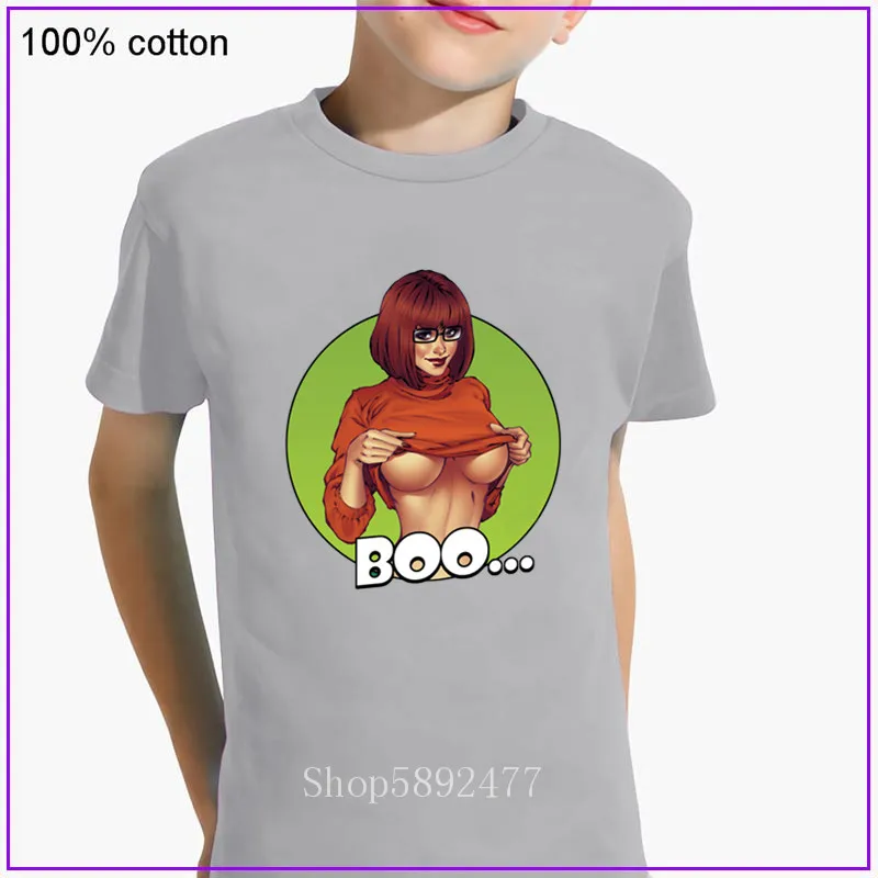 2020 Hot Sexy Velma Boy Girl Clothes Scooby Boo Where Are You Porn Hub  Senpai Waifu Children T Shirt Summer Cool Waifu Kid Shirt - T-shirts -  AliExpress