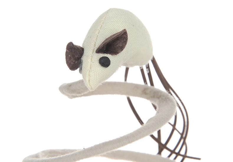 Игрушки для кошек HOOPET, ложная мышка, нижняя эластичная резинка для кошки, котенок, интеллектуальное обучение, игры, забавные игрушки для домашних животных