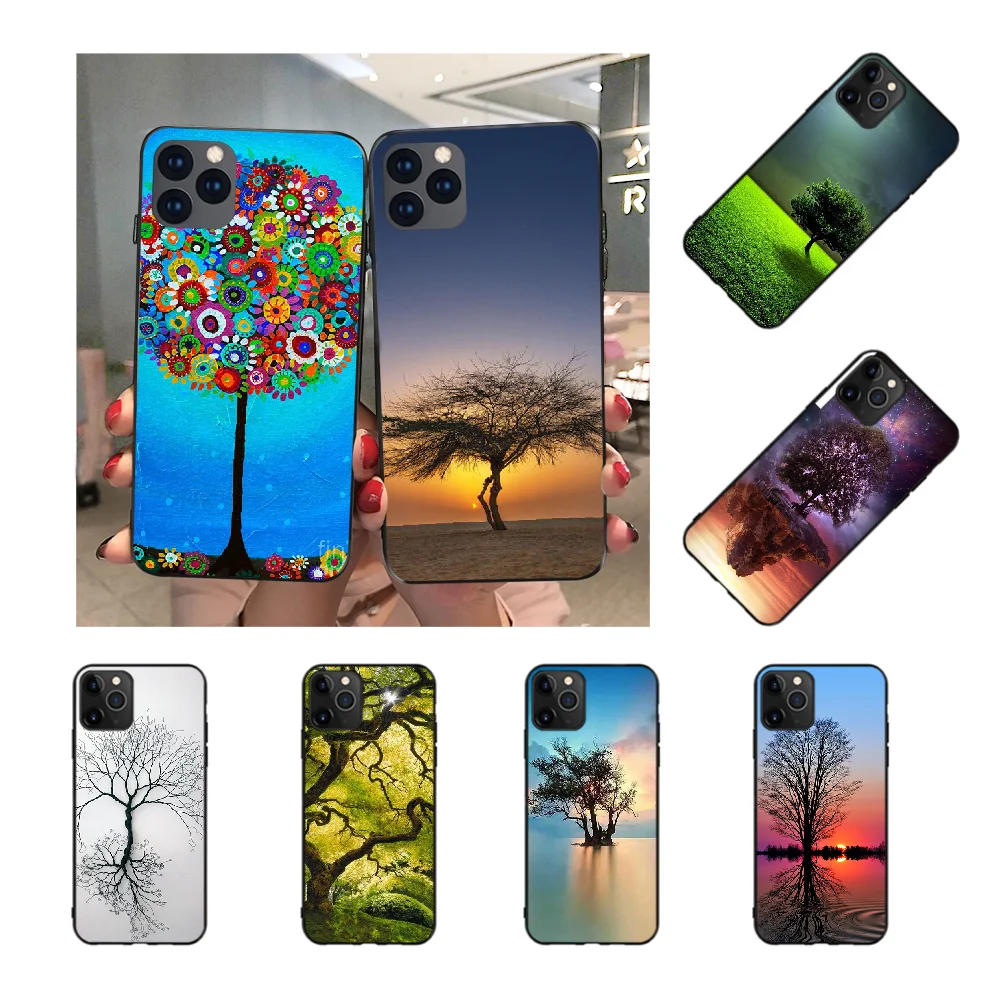 NBDRUICAI натуральный мир Дерево жизни шикарный милый чехол для телефона iPhone 11 pro XS MAX 8