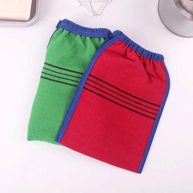 1 шт. отшелушивающая Двусторонняя перчатка для душа и спа|mitts|mitts gloves |