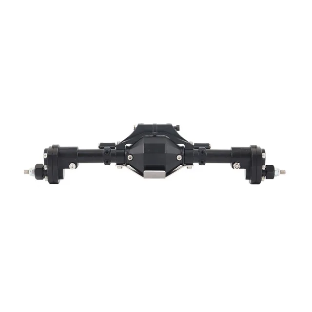 Rear Axle SCX10 металлическая ось Алюминиевые Передние Задние портальные оси для 1/10 RC Гусеничный автомобиль осевой SCX10 II 90046 90047 RGT 86100 Запчасти для обновления - Цвет: Rear Axle