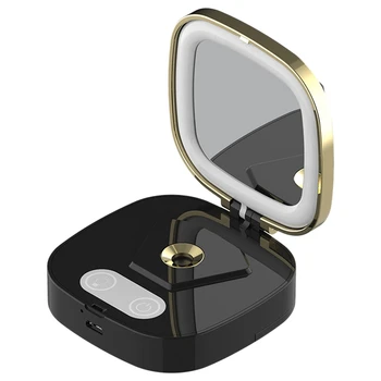 

2 in 1 Nano Spray Water Meter Steam Face Cold Spray Portable Mirror Beauty Instrument Beauty Light Face Humidifier