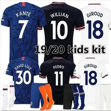 19 20 майки Челси HAZARD Канте домашние футбольные майки 3rd PULISIC HUDSON-ODOI HIGUAIN WILLIAN рубашка Челси