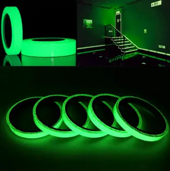

1*Decor Glow In The Dark Luminous Self-adhesive Safety Sticker Tape Car Sticker