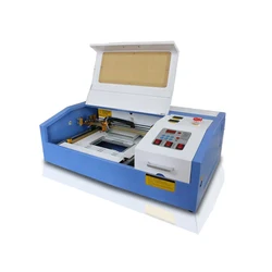 Machine à graver laser 3d cnc CO2 de petite taille 50W, zone de gravure 300mm x 200mm, vitesse et puissance réglables, life1300huor 