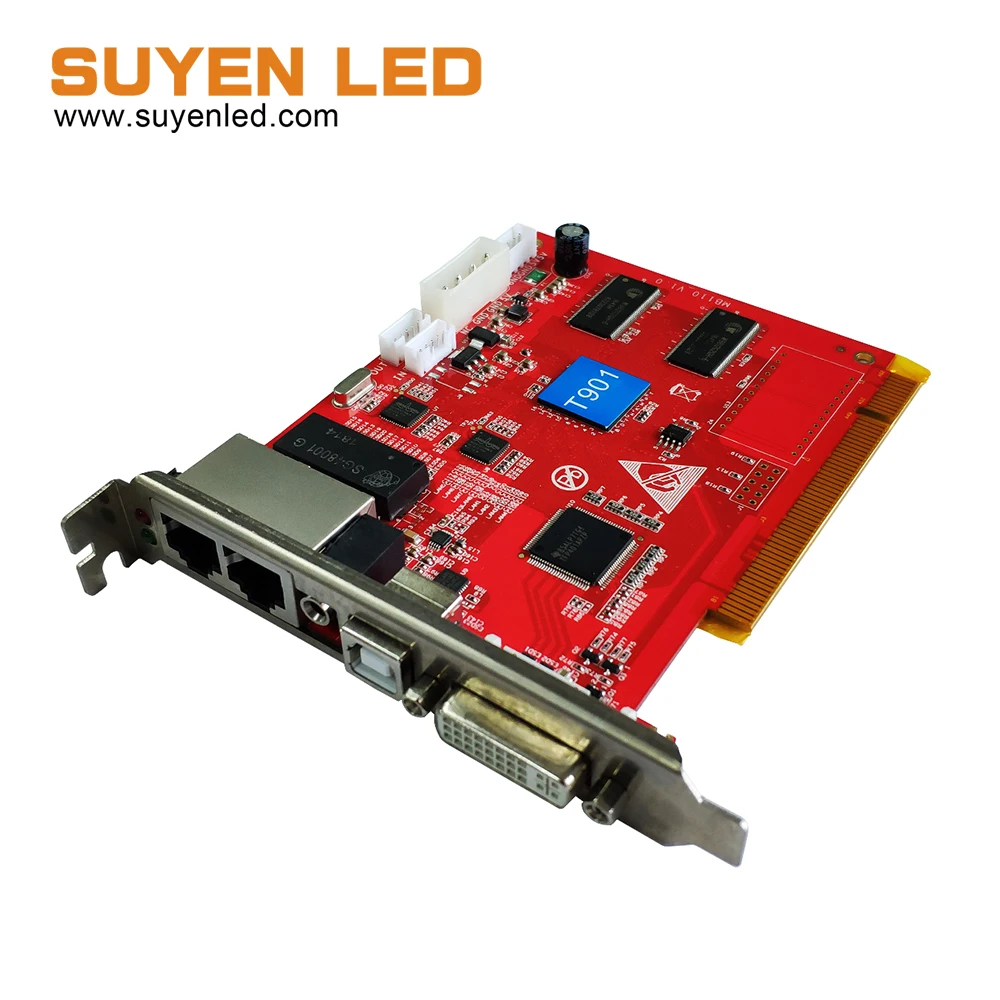 HD-T901 후이두 풀 컬러 LED 스크린 수신 카드 HD-T901