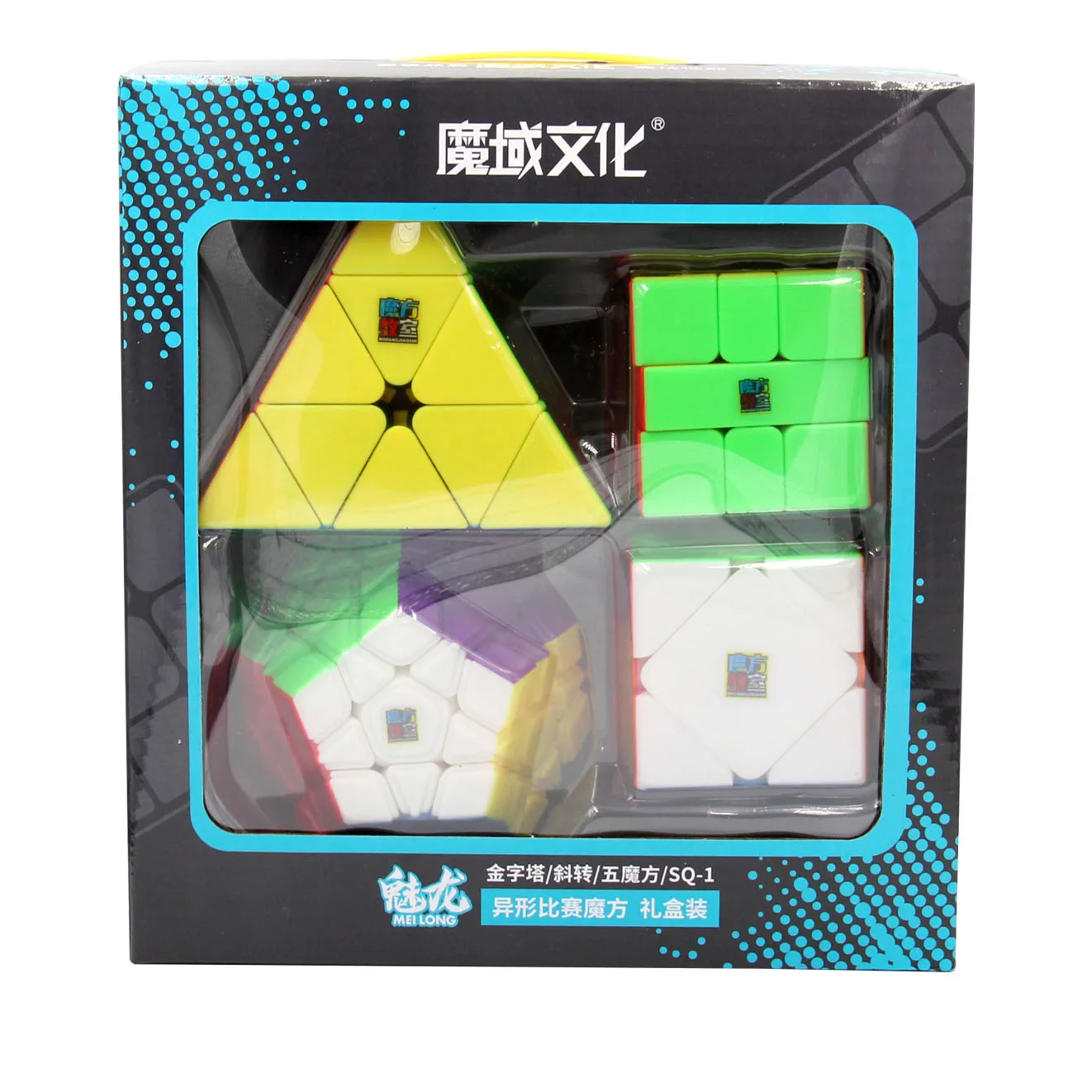 Kit Cubo Moyu Megaminx Skewb Pyraminx Square-1