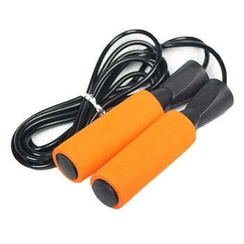 

Jump Ropes Bearing PVC Adjustable Gym Fitness Training Speed Skipping Rope With Thickened Anti Slip Foam Handle