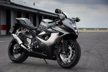 

GSXR 1000 Grey Silver Black Injection Fairing Kit for 2007-2008 Suzuki GS-XR GSX-R 1000