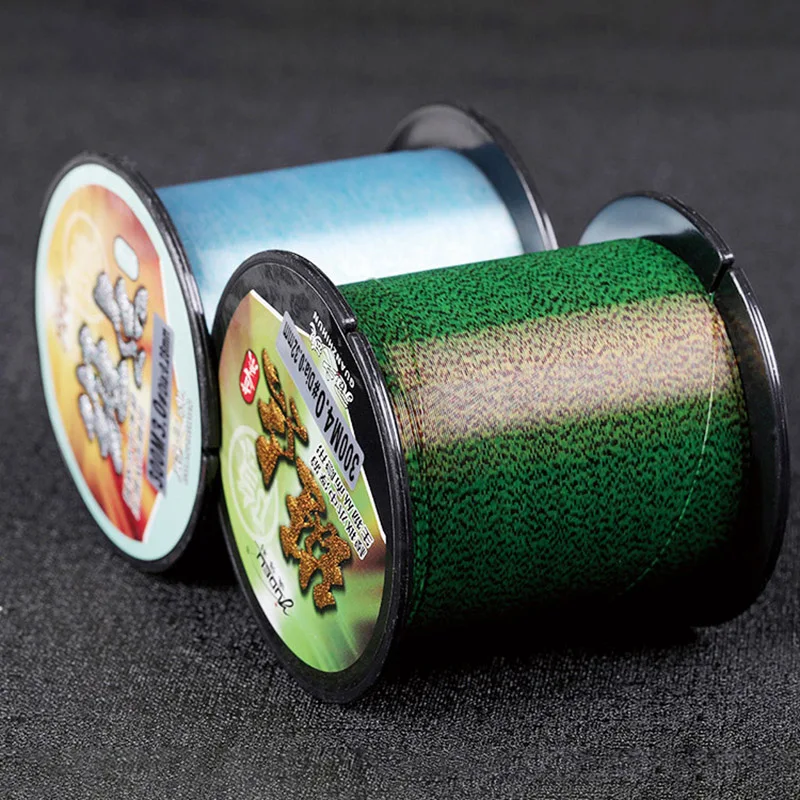 

500m Speckle Super Strong Monofilament Nylon Fishing Line Speckle carp Fishing Line 3D Invisible Camouflage Fishing Line
