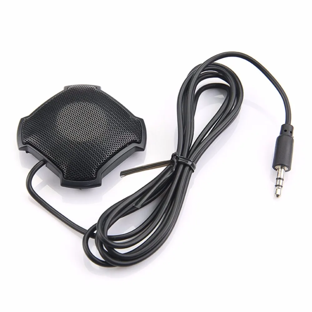 

Omnidirectional Pickup Mic with 3.5mm Audio Jack Condenser Conference Microphone for Skype VOIP Call Voice Chat Drop Shipping