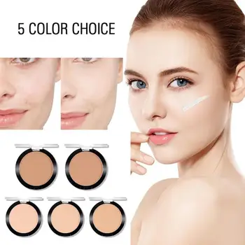 

30g Matte Soft Foundation Smooth Control Oil Waterproof Long-lasting Makeup Matte Soft Pressed Powder Foundation
