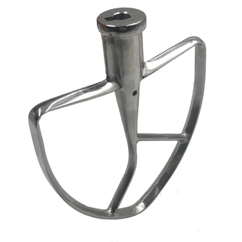 

Top Sale Polished Stainless Steel Flat Beater for KitchenAid 8Q Tilt-Head Stand Mixers,Mixing Parts for KSM7586P KSM7990 KSM8990