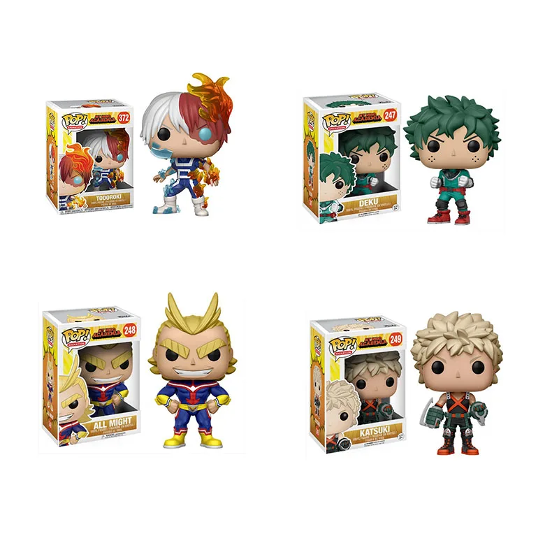 Funko Pop Midoriya Izuku All Might pound Zero Todoroki Shoto Игрушка Мой герой Academy фигурка для детей подарок