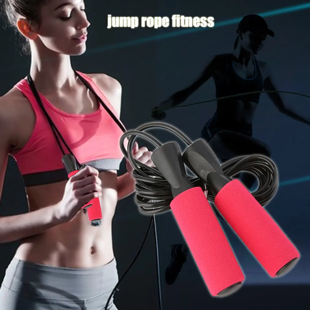 

2.5M Skipping Rope Sports Training Workout Exercise Fitness Jump Skip Speed Rope Boxing Lose Weight Calorie Black 7 Color