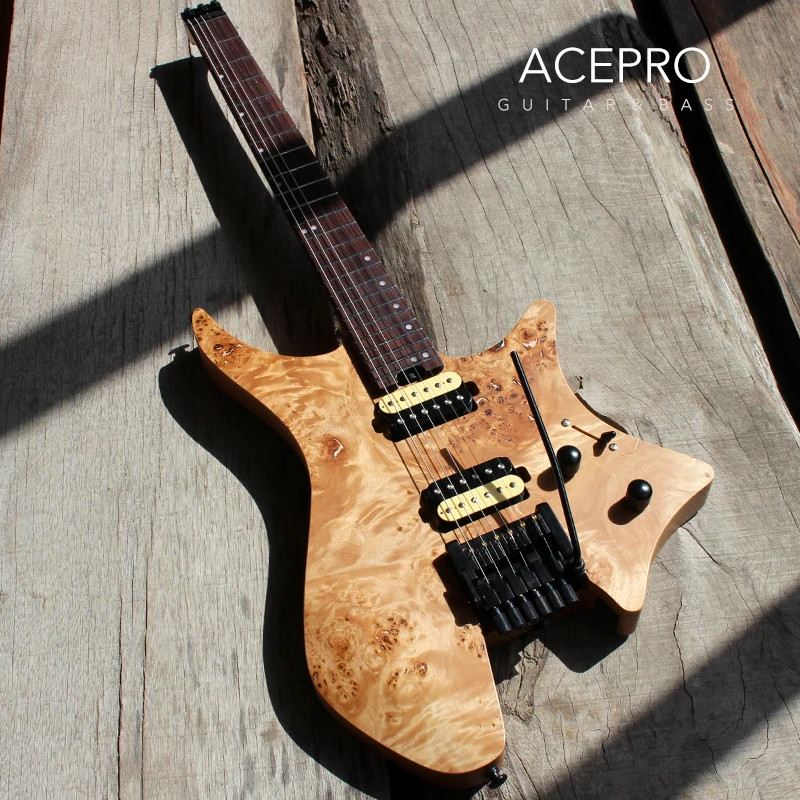 New Arrive Eart W1 Headless Electric Guitar Double Locking System