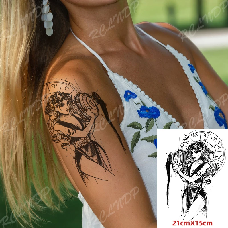 Gemini Zodiac Sign Tattoo Design – Tattoos Wizard Designs