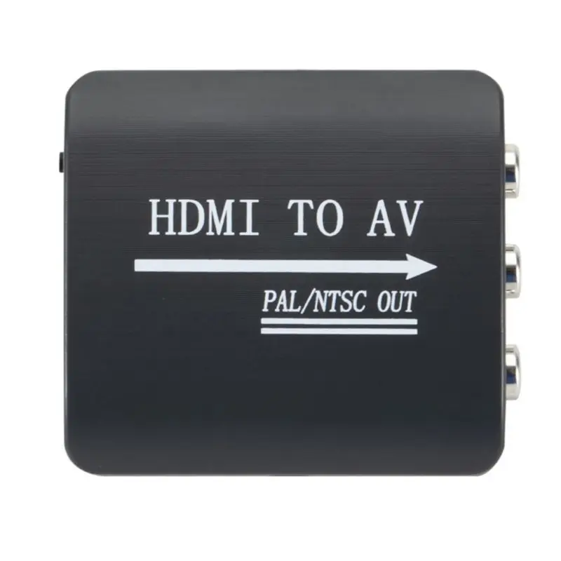 HDMI в AV/RCA CVBS адаптер 1080P видео конвертер HDMI2AV адаптер конвертер LX9A