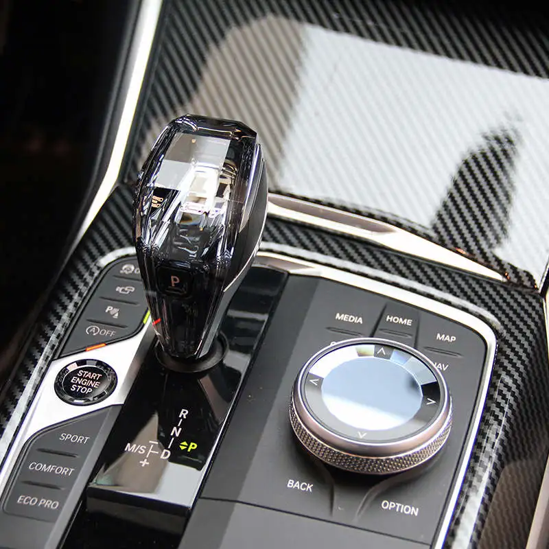 3pcsCrystalGearShiftKnobforBMWGChassisG20G28G21G22G23G26