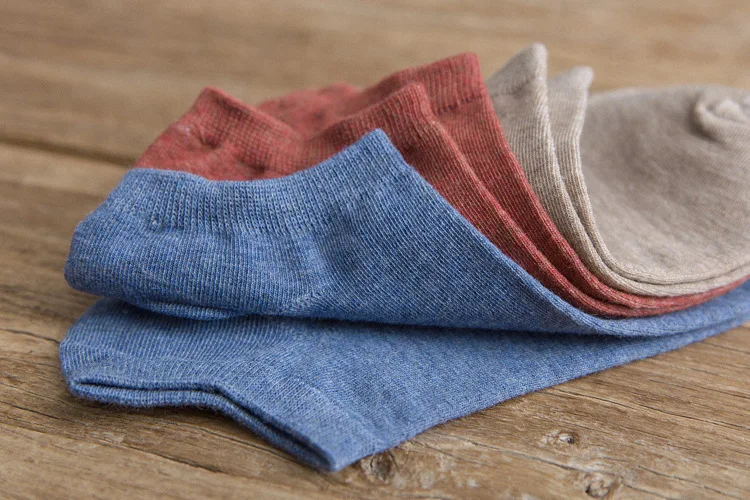 Men Ankle Socks 10 Pairs | Large Size Thin Low Cut Cotton Spandex Summer Breathable Casual Wear